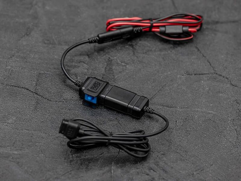 Vedenpitävä 12V -> USB Smart Adapteri - Quad Lock